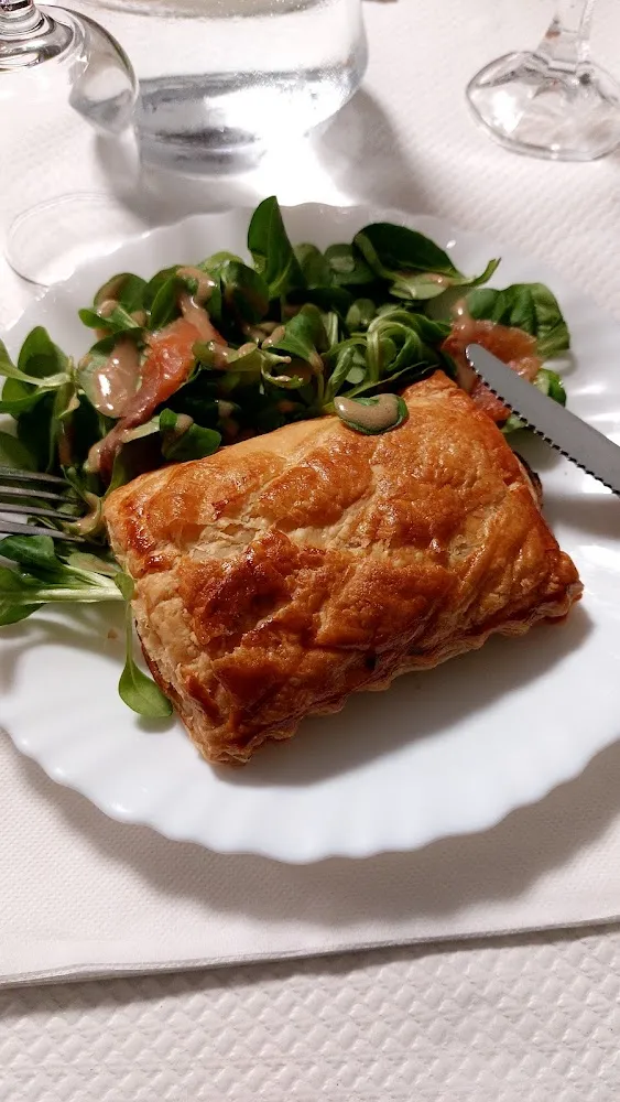 Feuilleté Au Saumon Fumé